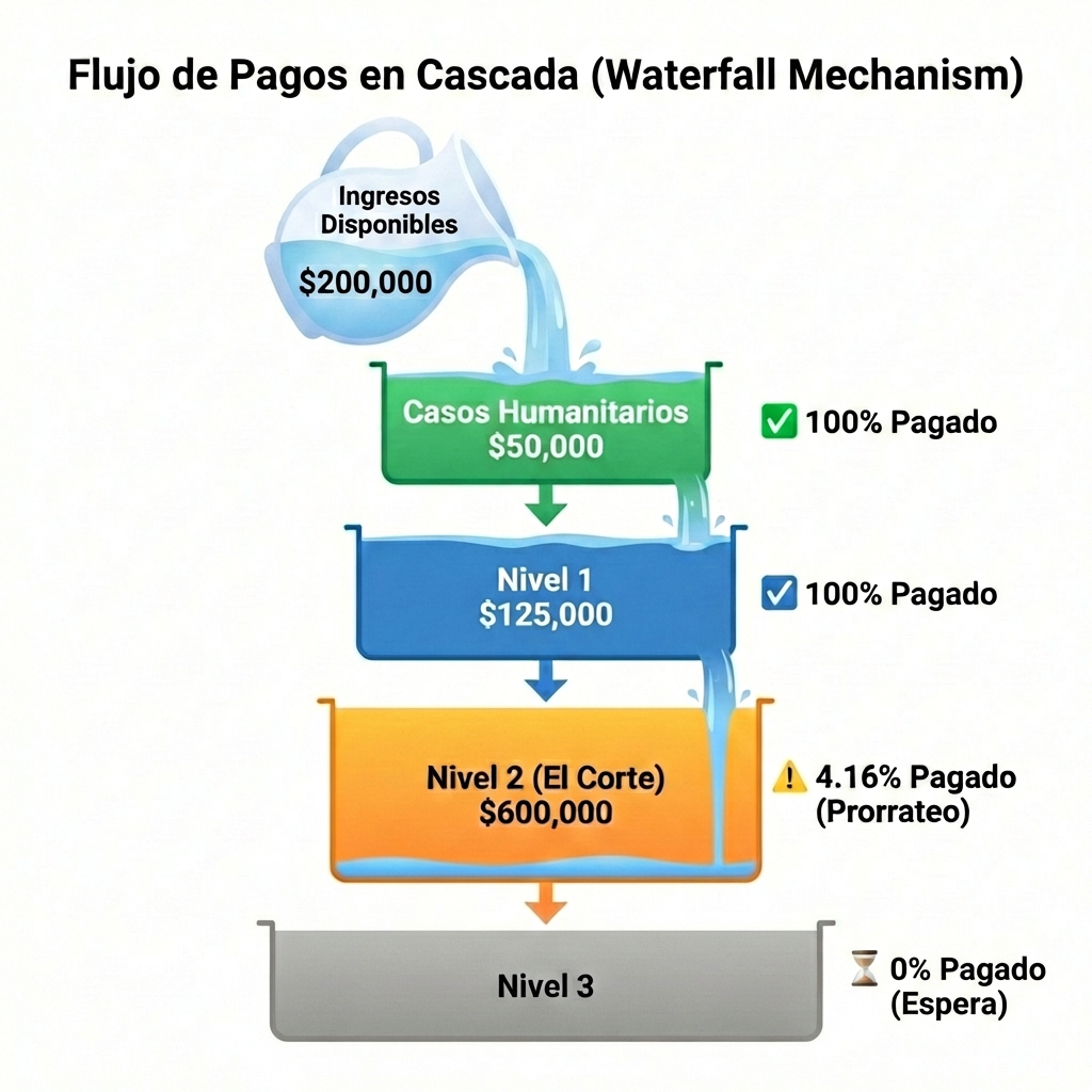 Diagrama de Pagos en Cascada